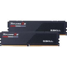 G.skill DDR5 - 128GB - 6400 - CL - 36 (2x 64 GB) Dual Kit, RAM Black, F5-6400J3644F64GX2-RS5K, Ripjaws S5, INTEL XMP