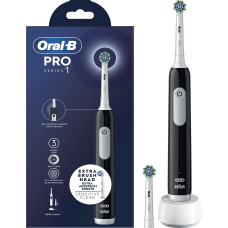 Oral-B Pro Series 1 Pieaugušo Vibrējoša zobu suka Melns, Balts