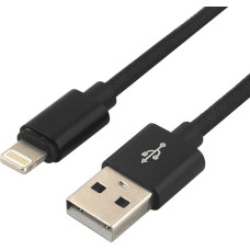Everactive Kabel USB EverActive USB-A - Lightning 1 m Czarny (CBB-1IB)