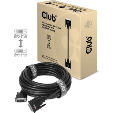 Club3D CABLE DVI-D TO DVI-D 10M/M/M CAC-1220 CLUB3D