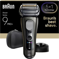 Braun Series 9 Pro+ 9615S Sietiņa skuveklis Trimmeris Melns, Pelēks