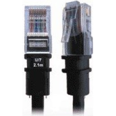 Patchsee RJ45 Network cable CAT.5e FTP black 0,6m