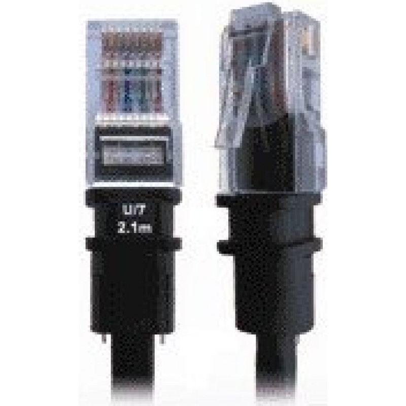 Patchsee RJ45 Network cable CAT.5e FTP black 0,6m