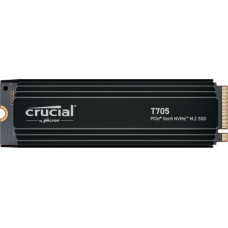 Crucial T705 with heatsink   1TB PCIe Gen5 NVMe M.2 SSD