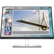 HP E-Series E24i G4 monitori 61 cm (24") 1920 x 1200 pikseļi WUXGA Melns, Sudrabs