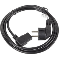 Lanberg Power cable Lanberg CEE 7/7 - IEC 320 C13, 1.8m, black (CA-C13C-12CC-0018-BK)