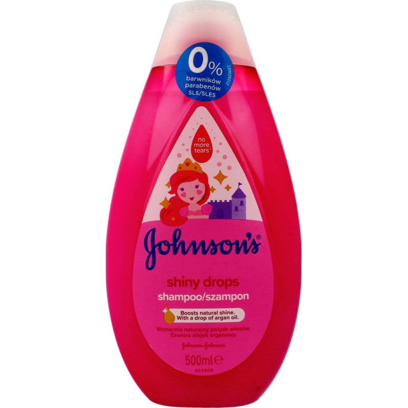 Johnsons JOHN'S BABY_Shiny Drop Shampoo shampoo for children with argan oil 500ml