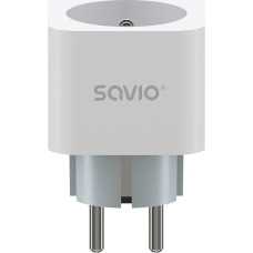 Savio Intelligent Wi-Fi socket 16A Energy consumption measurement, AS-01 White