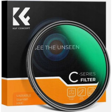 K&F Concept Filtr Kf Filtr Gwiazdkowy STAR Gwiazdka 2w1 x4 i x8 K&F CONCEPT na 77 mm 77mm /  KF01.2333