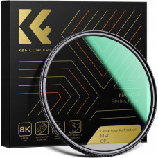 K&F Concept Filtr Kf FILTR Polaryzacyjny CPL K&F CONCEPT NANO-X Ultra-Low Reflection 62mm 62 mm / KF01.2477