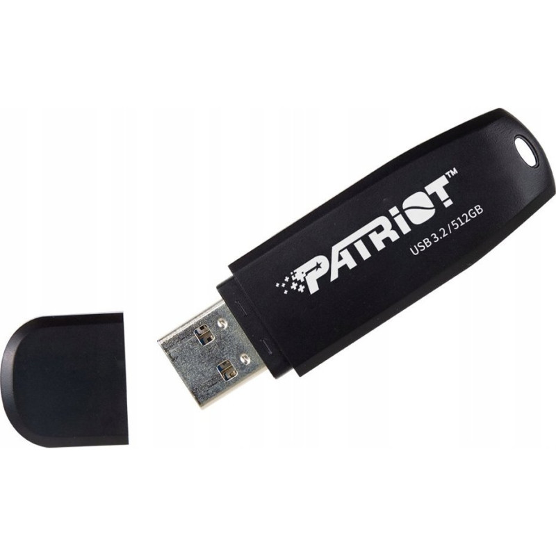 Patriot Pendrive Patriot Patriot Core 512GB Type A USB 3.2 80MB/s czarny