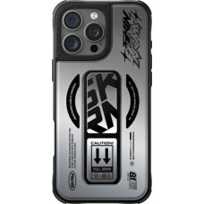 Skinarma etui Kira Kobai iPhone 16 Pro    6.3" Magnetic Charging Grip Stand chrome