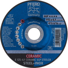 Pferd Slīpdisks SGP Ceramic Steelox 125x4,1mm, Pferd