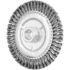 Pferd Diskveida drāšu birste vītā Pipe RBG Tērauda 125x6xM14 0,5mm, Pferd