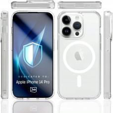 3MK Etui Armor MagCase do iPhone 14 Pro MagSafe przezroczysty