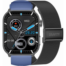 Gravity Smartwatch Męski GRAVITY GT28-3 Pasek + Bransoleta Granatowo Czarny