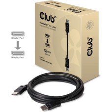 Club3D CABLE DP TO DP 3M/M/M CAC-1064 CLUB3D