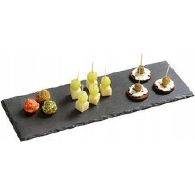 Kesper Taca do serwowania, łupek kamienny, 38 x 13 cm, Kesper