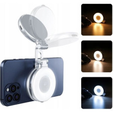 Telesin Lampa Led + Lusterko Na Magnes Telefon Smartfon Zdjęć Selfie Vlog Telesin / C03