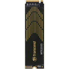 Transcend SSD|TRANSCEND|1TB|PCIe Gen4|NVMe|NAND flash technology 3D NAND|Write speed 5200 MBytes/sec|Read speed 7400 MBytes/sec|Form Factor M.2|TBW 600 TB|MTBF 200000 hours|TS1TMTE255S