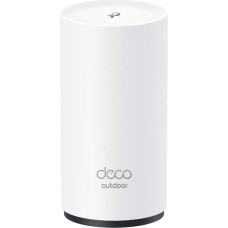 Tp-Link Deco X50-Outdoor Divkāršā frekvenču josla (2.4 GHz / 5 GHz) Wi-Fi 6 (802.11ax) Balts 1 Iekšējs