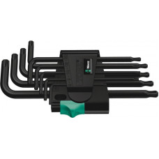 Wera L-seškanšu komplekts Torx TX 967PKL/9, Wera