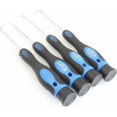 Satra ZESTAW HACZYKÓW Z RĘKOJEŚCIĄ 4 SZT.