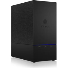 Icy Box IB-RD3621-C31 disku masīvs datu uzglabāšanai 0 TB Desktops Melns