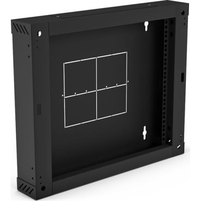 Alantec Sekcja tylna 100 mm (zawiasowa / uchylna) do szaf dwusekcyjnych SW-9U-600-450-01-C, kolor czarny ALANTEC