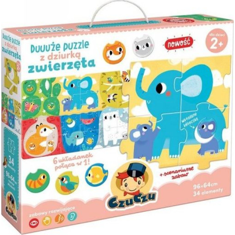 Czuczu Jigsaw Large puzzle with hole - Animals
