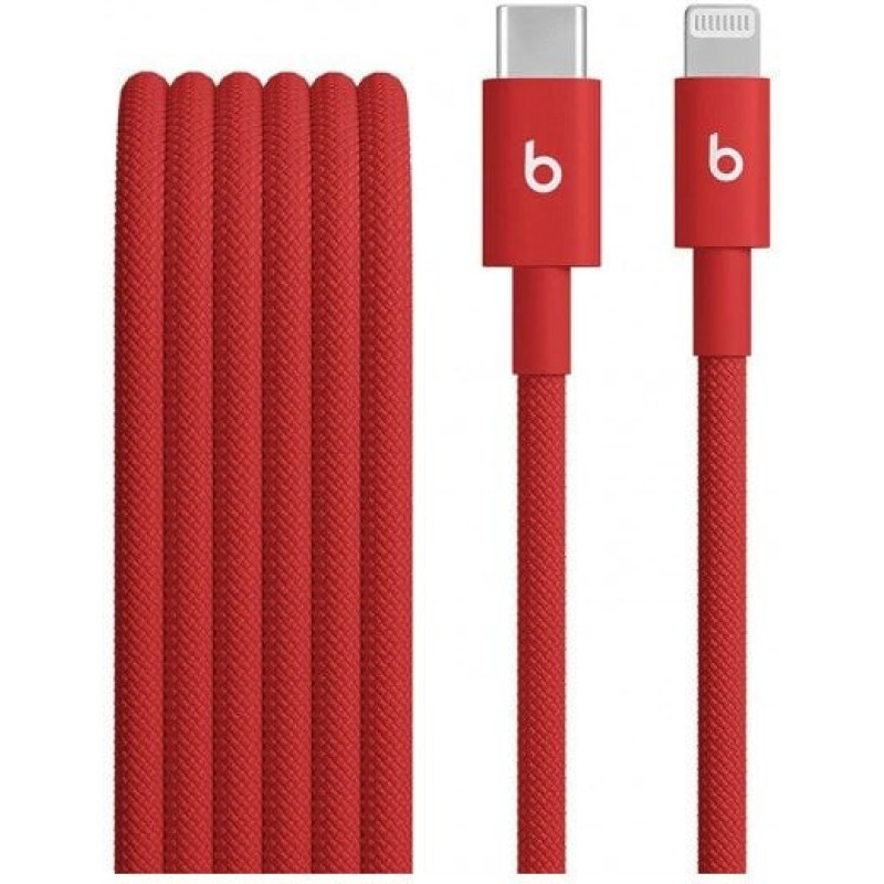 Apple Kabel Beats USB C do Lightning 1.5m Czerwony