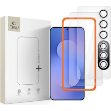 Tech-Protect SZKŁO HARTOWANE TECH-PROTECT EASY SET+ 3-PACK GALAXY S25 FE CLEAR
