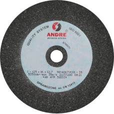 Andre ŚCIERNICA PŁASKA 125mm x 16mm x 12,7mm 98C60K7VC01-35 CZARNA "TYP 1"