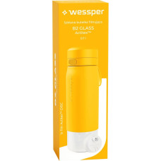 Wessper Butelka filtrująca Wessper B2 GLASS Actitex™ 700ml Yellow (WES270-700-YL_K)