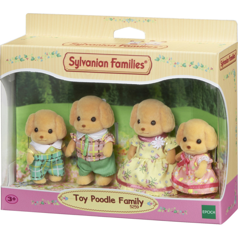 Sylvanian Families | Poodle Family Toy Set