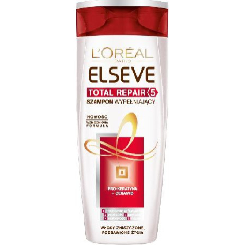 L’oréal Paris L’Oreal Paris Elseve Total Repair Hair Shampoo destroyed 400 ml