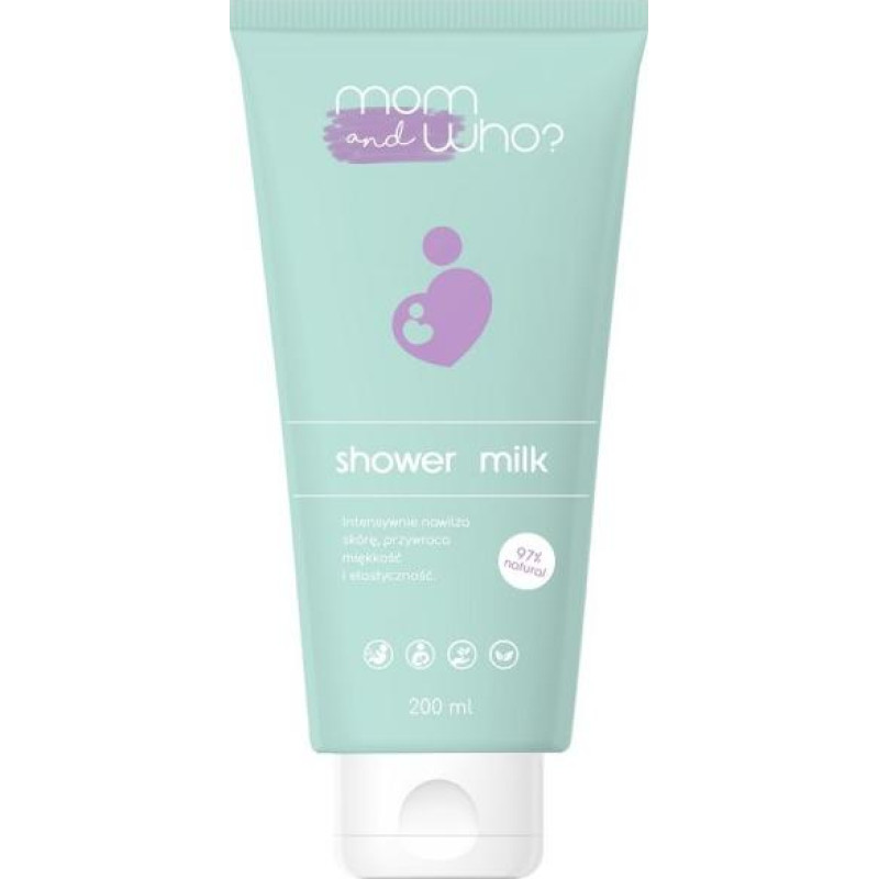Mom And Who? MOM AND WHO_Shower Milk mild emulsion for body and face washing 200ml