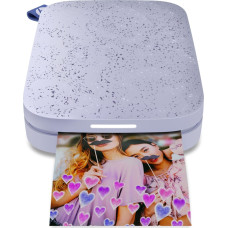 HP Photo Printer HP HP Sprocket Bluetooth Printer For Photos Instant Phone Smartphone - Purple