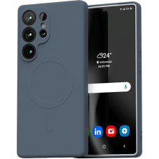 Mercury Goospery Mercury MagSafe Semi-Silicone Sam S25    Ultra S938 granatowy /sierra blue