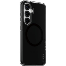 Panzerglass CARE by ® Flagship Case Urban Combat Smokey w. Black Qi Compatible Samsung Galaxy S25 mobilo telefonu apvalks Aploksne Melns