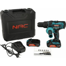 NAC WKRĘTARKA UDAR. 20V 50Nm 2x2,0Ah + AKCESORIA