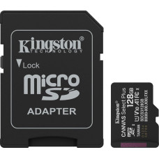 Kingston MEMORY MICRO SDXC 128GB UHS-I/W/ADAPTER SDCS3/128GB KINGSTON