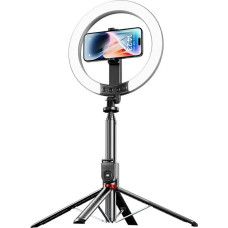 Usams Uchwyt na telefon z lampą USAMS ZB323    10-calowa 1200mAh 2,3m czarny