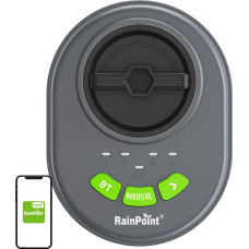 Rainpoint 4-zone sprinkler controller with app, Bluetooth