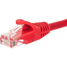 Netrack patchcord RJ45, flooded cover, cat. 6 UTP, 5m red (BZPAT56R)