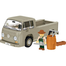 Cobi Volkswagen T2a flatbed truck (grey, scale 1:35)