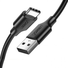Ugreen 60117 USB kabelis USB 2.0 1,5 m USB A USB C Melns