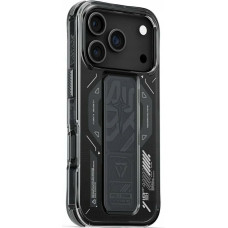 Skinarma Etui Skinarma Helio do iPhone 17 Pro Magnetic Charging + Grip Stand grafitowy