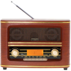 Adler | Retro Radio | AD 1187 | Alarm function | AUX in | Wooden