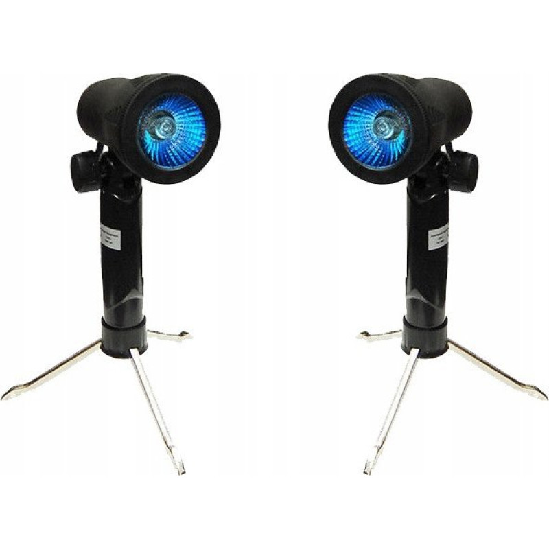 Massa Lampa studyjna Massa Zestaw 2x Lampa Halogenowa 50w Do Namiotu Bezcieniowego